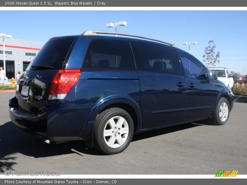Majestic Blue Metallic / Gray 2006 Nissan Quest 3.5 SL