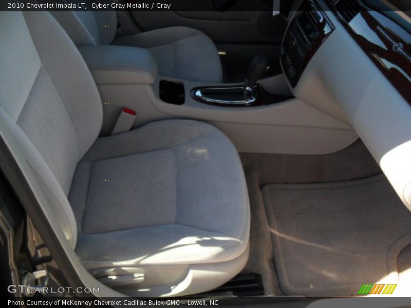 Cyber Gray Metallic / Gray 2010 Chevrolet Impala LT