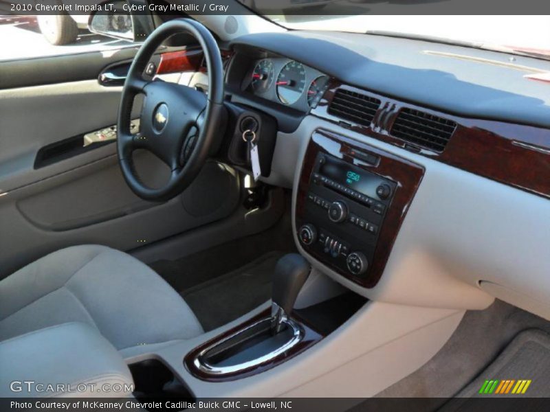 Cyber Gray Metallic / Gray 2010 Chevrolet Impala LT
