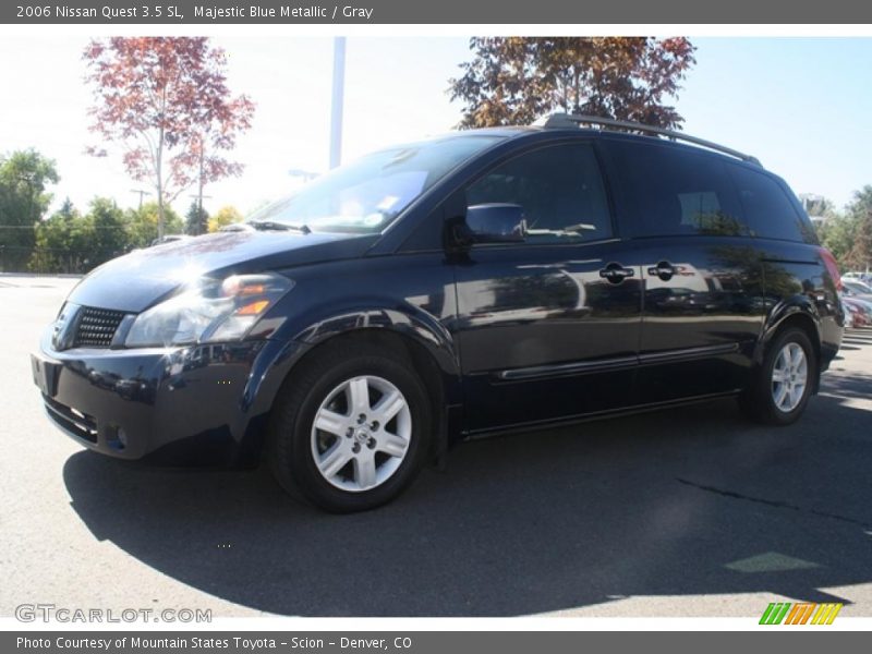 Majestic Blue Metallic / Gray 2006 Nissan Quest 3.5 SL