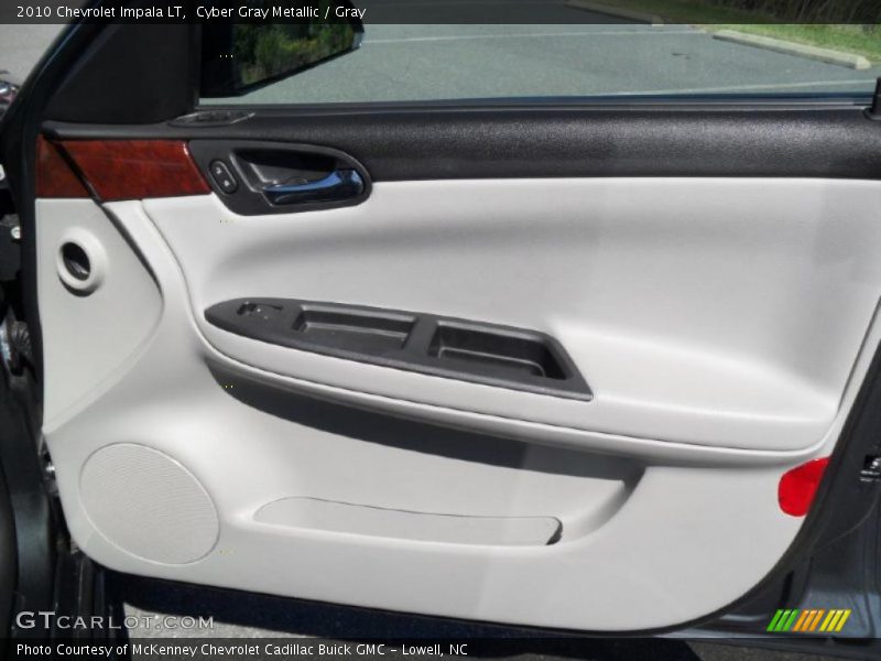 Cyber Gray Metallic / Gray 2010 Chevrolet Impala LT