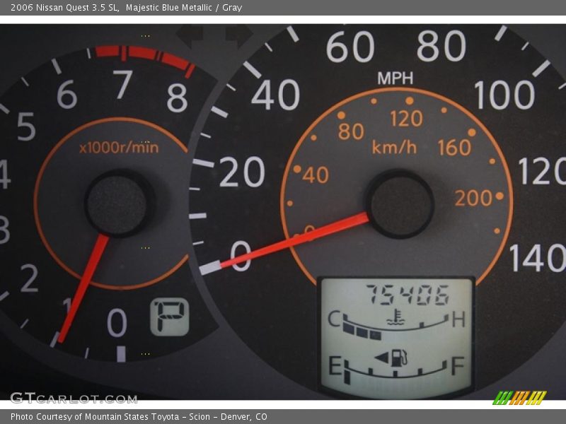 Majestic Blue Metallic / Gray 2006 Nissan Quest 3.5 SL