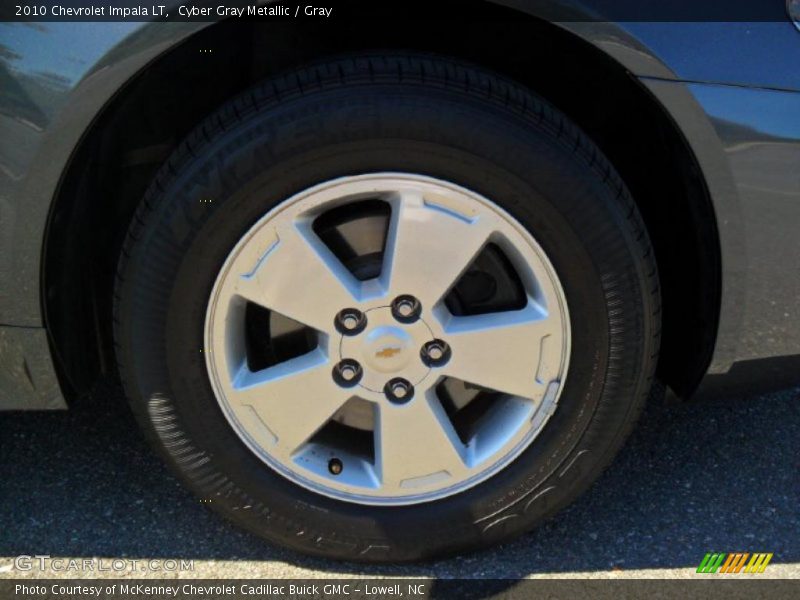 Cyber Gray Metallic / Gray 2010 Chevrolet Impala LT