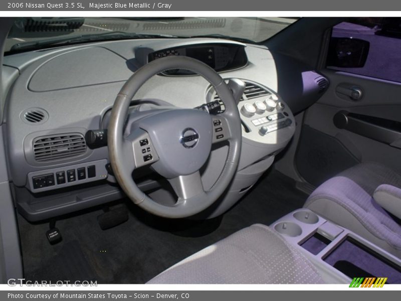 Majestic Blue Metallic / Gray 2006 Nissan Quest 3.5 SL