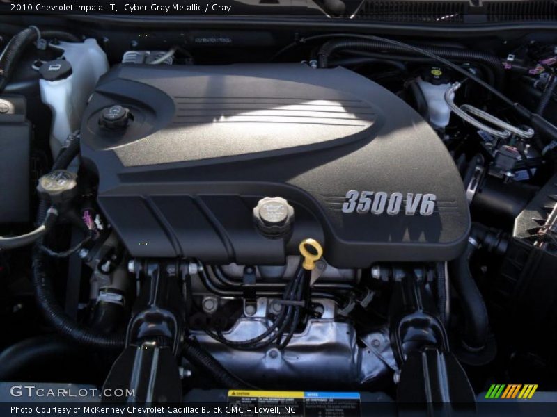 Cyber Gray Metallic / Gray 2010 Chevrolet Impala LT