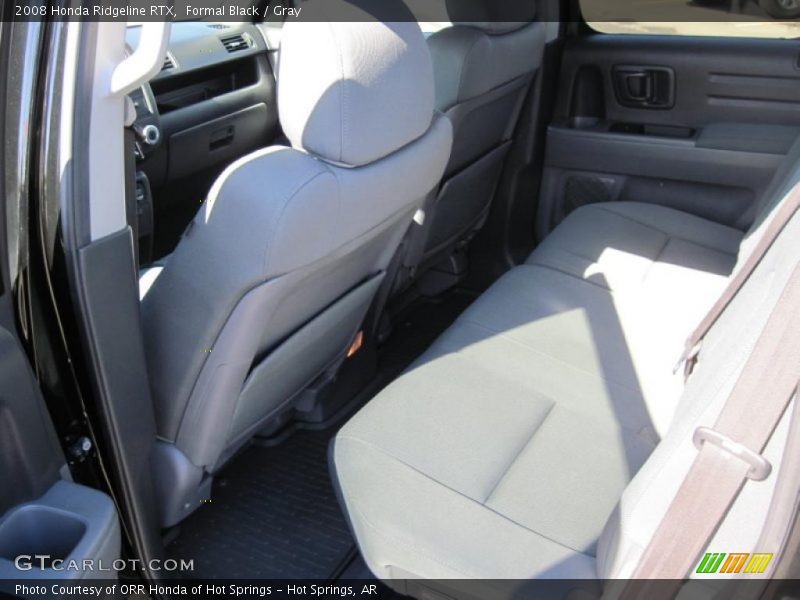 Formal Black / Gray 2008 Honda Ridgeline RTX