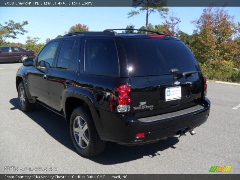 Black / Ebony 2008 Chevrolet TrailBlazer LT 4x4
