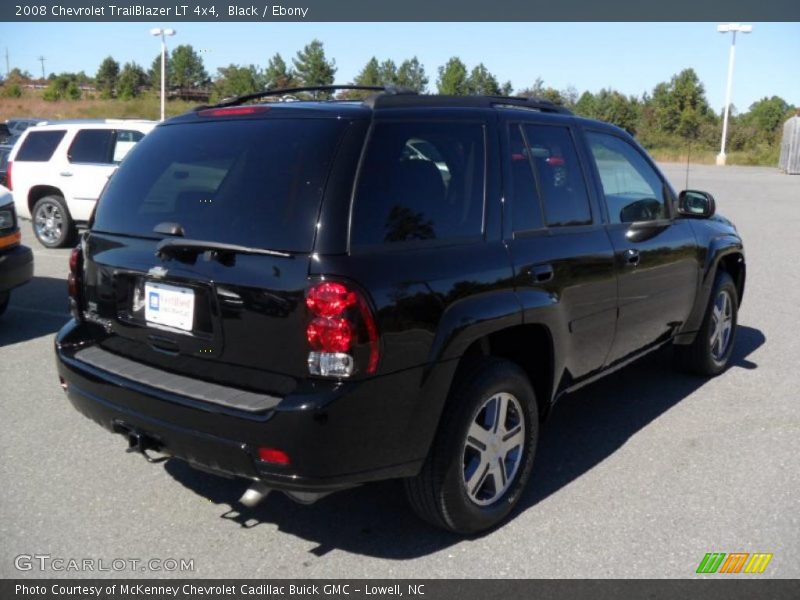 Black / Ebony 2008 Chevrolet TrailBlazer LT 4x4