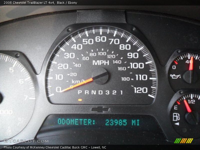 Black / Ebony 2008 Chevrolet TrailBlazer LT 4x4
