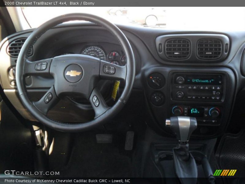 Black / Ebony 2008 Chevrolet TrailBlazer LT 4x4