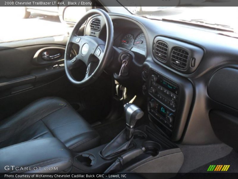Black / Ebony 2008 Chevrolet TrailBlazer LT 4x4