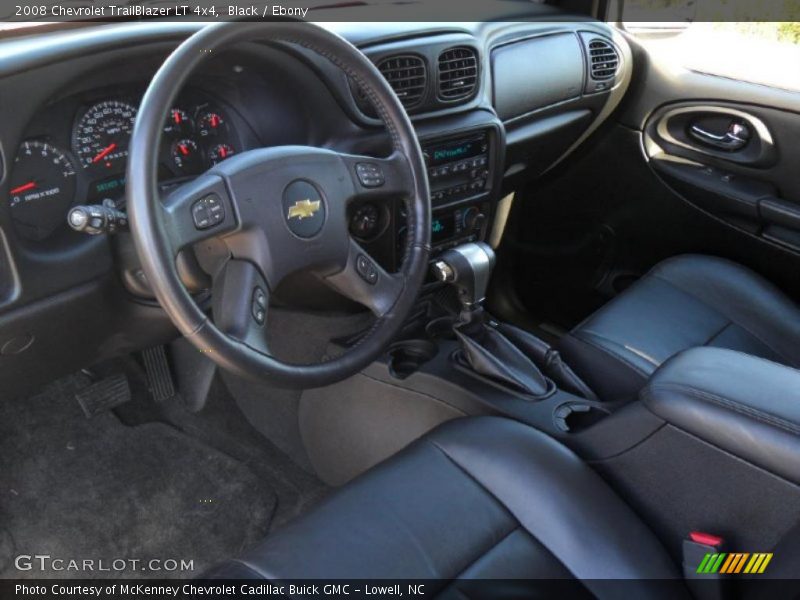 Black / Ebony 2008 Chevrolet TrailBlazer LT 4x4