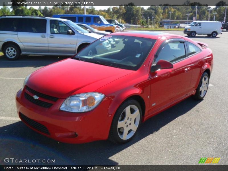 Victory Red / Ebony 2006 Chevrolet Cobalt SS Coupe