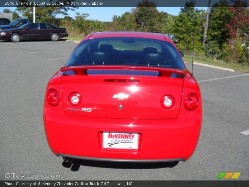Victory Red / Ebony 2006 Chevrolet Cobalt SS Coupe