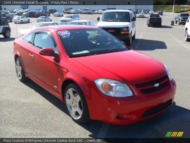 Victory Red / Ebony 2006 Chevrolet Cobalt SS Coupe