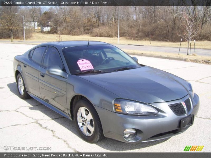 Graystone Metallic / Dark Pewter 2005 Pontiac Grand Prix GT Sedan