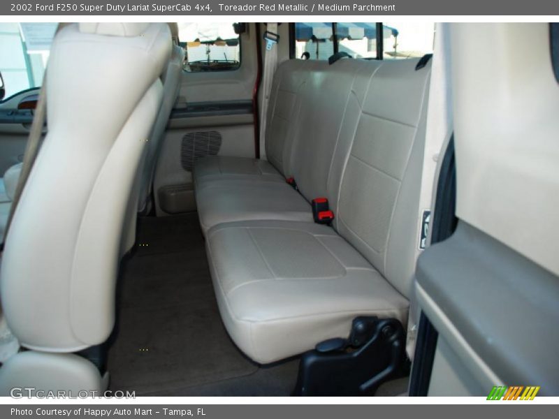  2002 F250 Super Duty Lariat SuperCab 4x4 Medium Parchment Interior