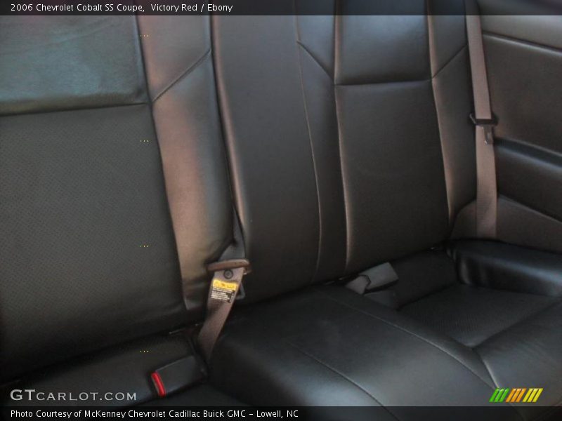  2006 Cobalt SS Coupe Ebony Interior