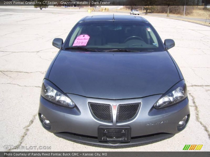 Graystone Metallic / Dark Pewter 2005 Pontiac Grand Prix GT Sedan