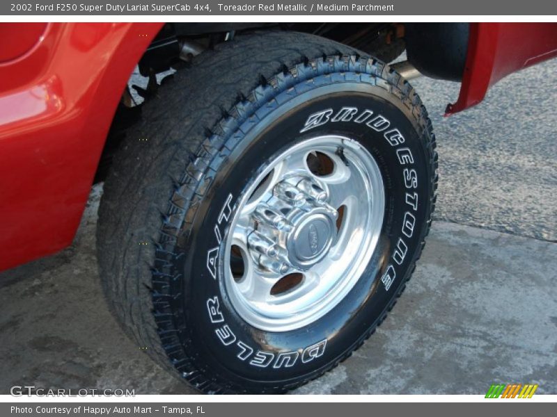  2002 F250 Super Duty Lariat SuperCab 4x4 Wheel