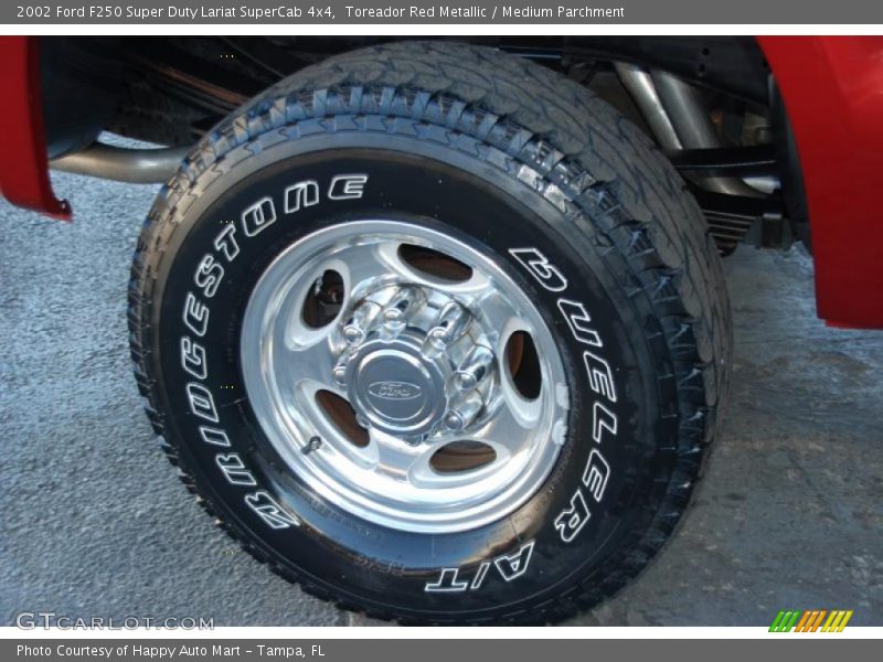  2002 F250 Super Duty Lariat SuperCab 4x4 Wheel