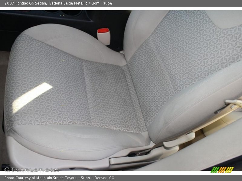 Sedona Beige Metallic / Light Taupe 2007 Pontiac G6 Sedan