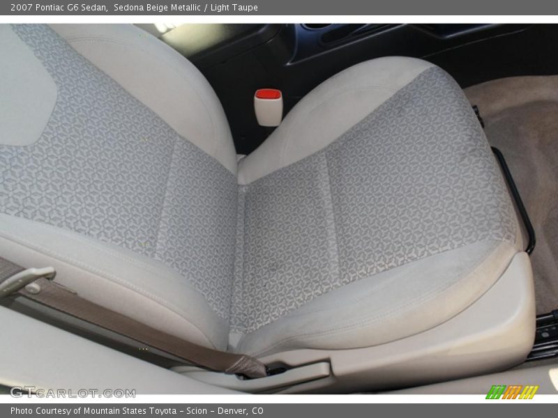 Sedona Beige Metallic / Light Taupe 2007 Pontiac G6 Sedan