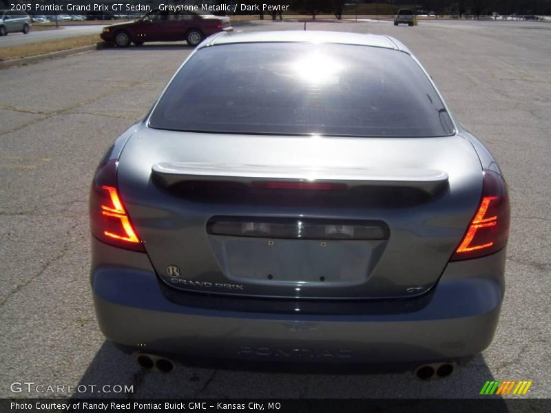 Graystone Metallic / Dark Pewter 2005 Pontiac Grand Prix GT Sedan