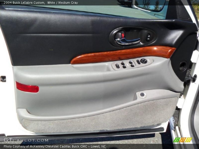 White / Medium Gray 2004 Buick LeSabre Custom
