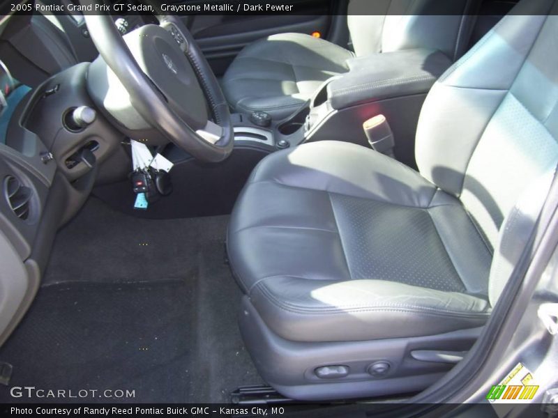 Graystone Metallic / Dark Pewter 2005 Pontiac Grand Prix GT Sedan