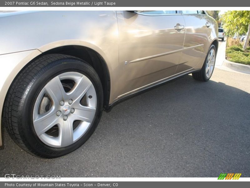 Sedona Beige Metallic / Light Taupe 2007 Pontiac G6 Sedan