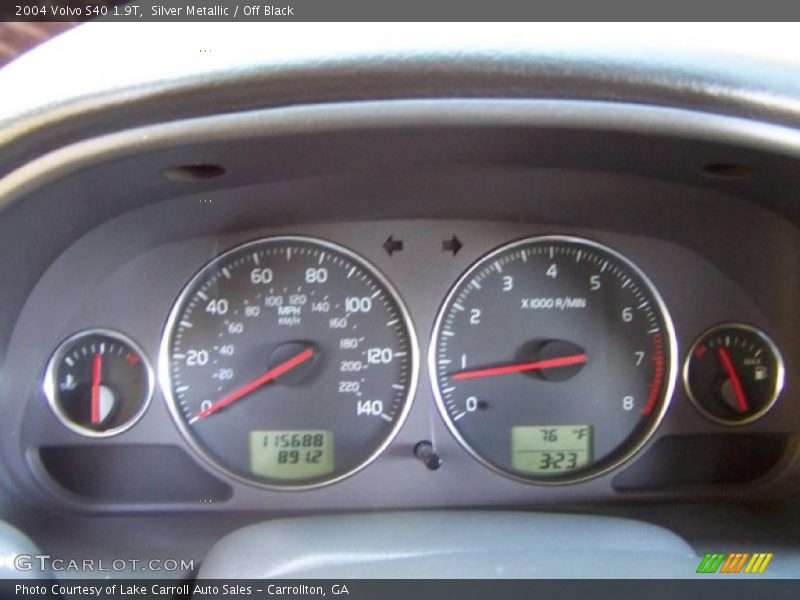  2004 S40 1.9T 1.9T Gauges