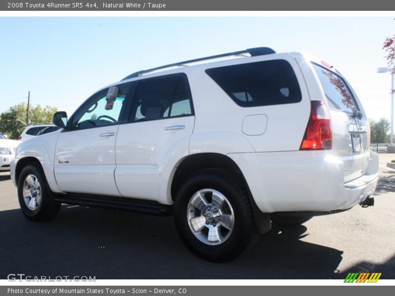 Natural White / Taupe 2008 Toyota 4Runner SR5 4x4