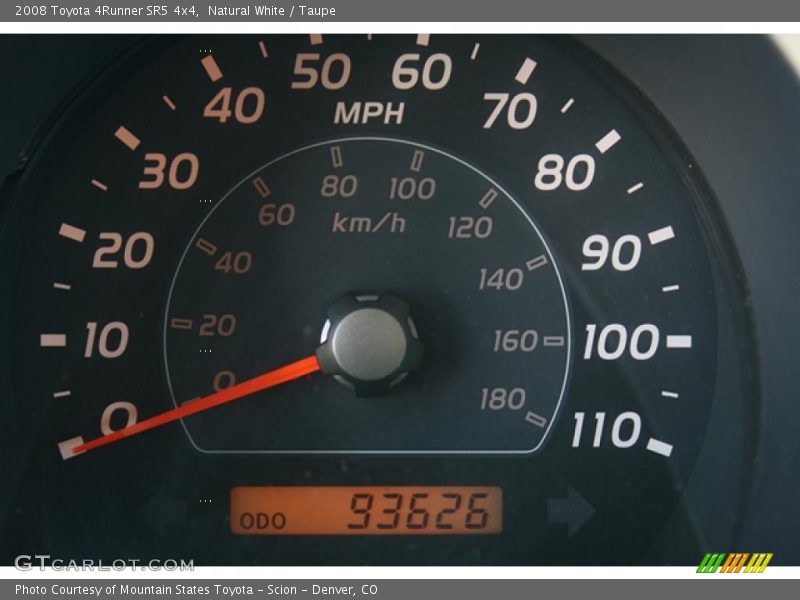 Natural White / Taupe 2008 Toyota 4Runner SR5 4x4