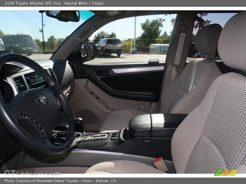 Natural White / Taupe 2008 Toyota 4Runner SR5 4x4