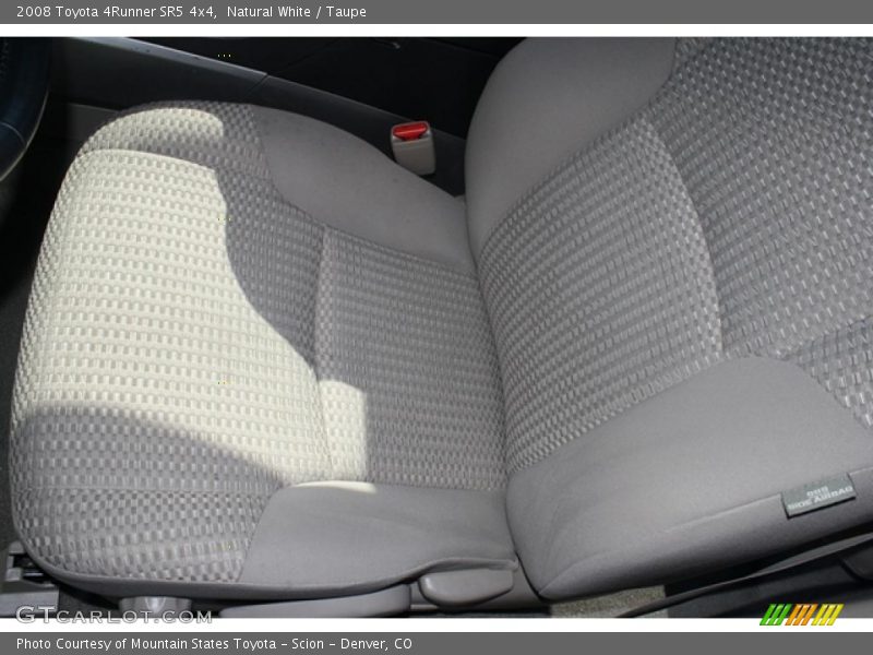Natural White / Taupe 2008 Toyota 4Runner SR5 4x4