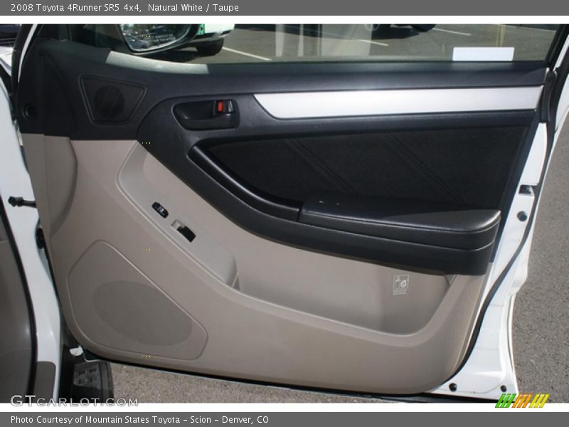 Natural White / Taupe 2008 Toyota 4Runner SR5 4x4