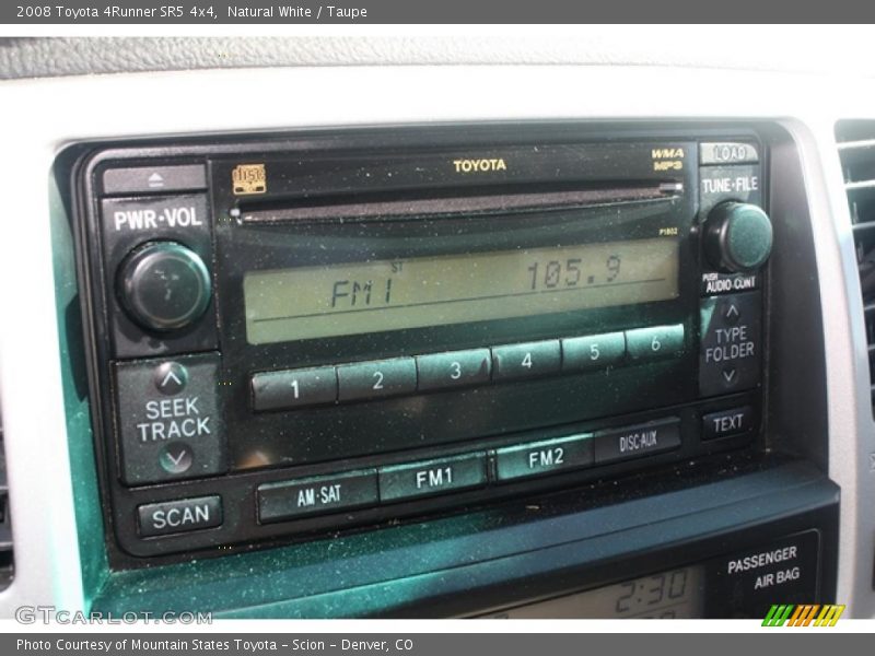 Natural White / Taupe 2008 Toyota 4Runner SR5 4x4
