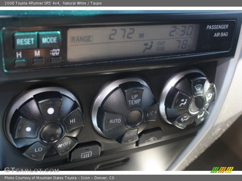 Natural White / Taupe 2008 Toyota 4Runner SR5 4x4