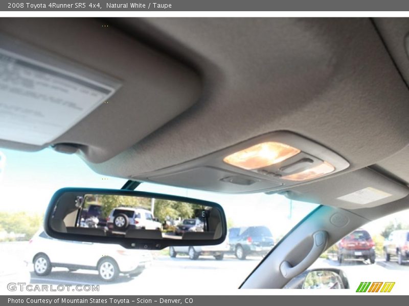 Natural White / Taupe 2008 Toyota 4Runner SR5 4x4