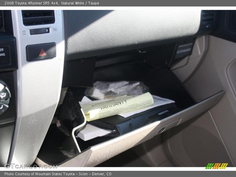 Natural White / Taupe 2008 Toyota 4Runner SR5 4x4