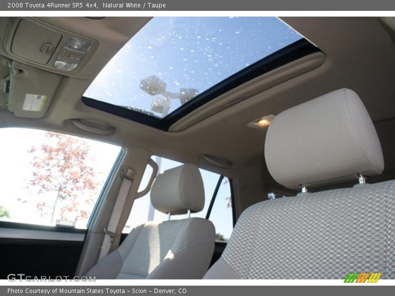 Natural White / Taupe 2008 Toyota 4Runner SR5 4x4