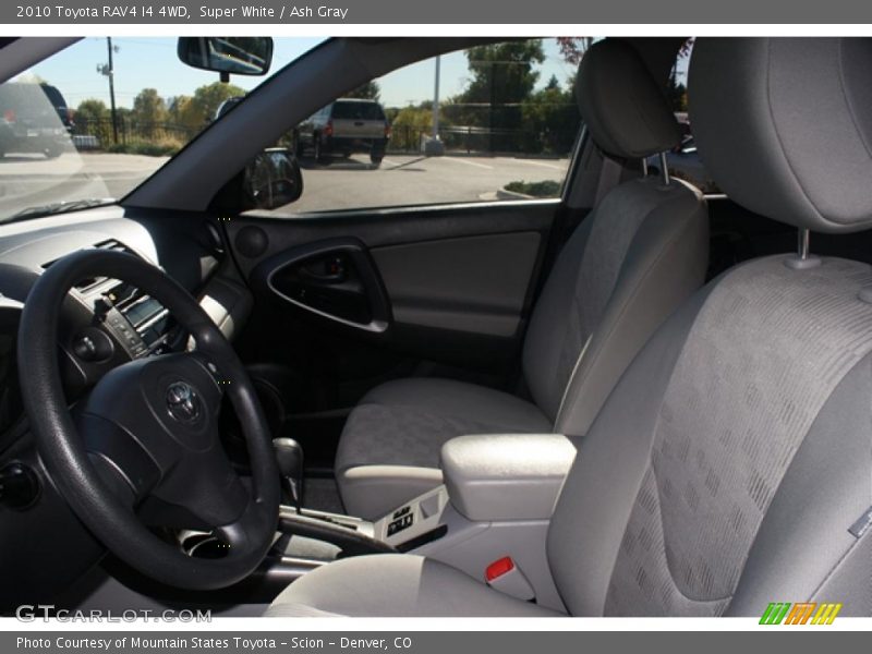Super White / Ash Gray 2010 Toyota RAV4 I4 4WD