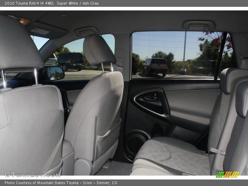 Super White / Ash Gray 2010 Toyota RAV4 I4 4WD