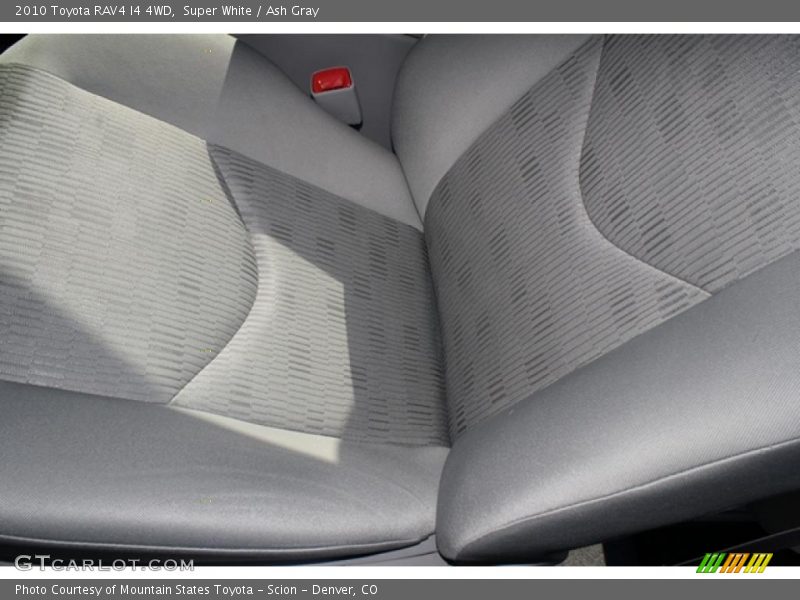 Super White / Ash Gray 2010 Toyota RAV4 I4 4WD