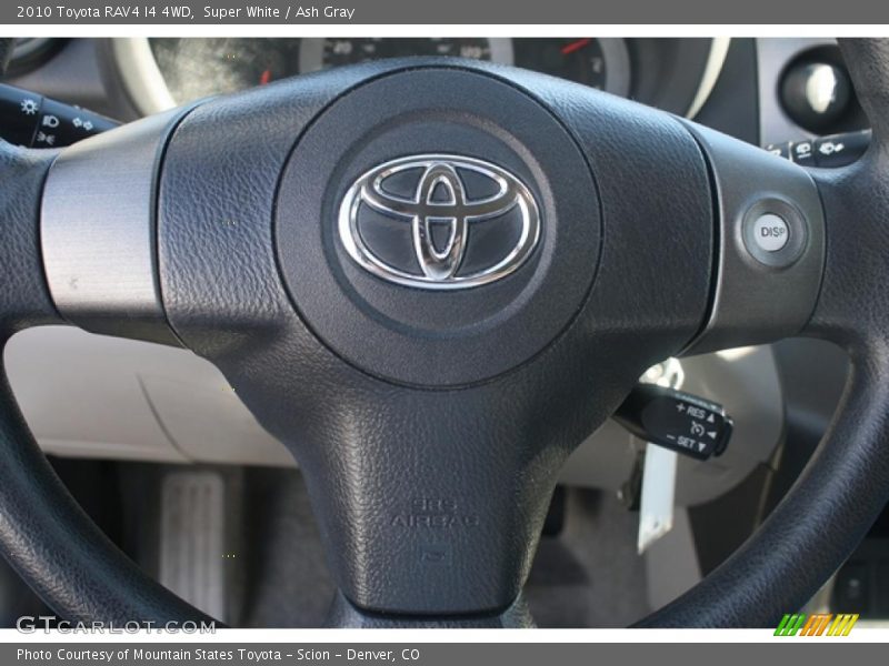 Super White / Ash Gray 2010 Toyota RAV4 I4 4WD