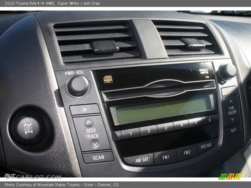 Super White / Ash Gray 2010 Toyota RAV4 I4 4WD