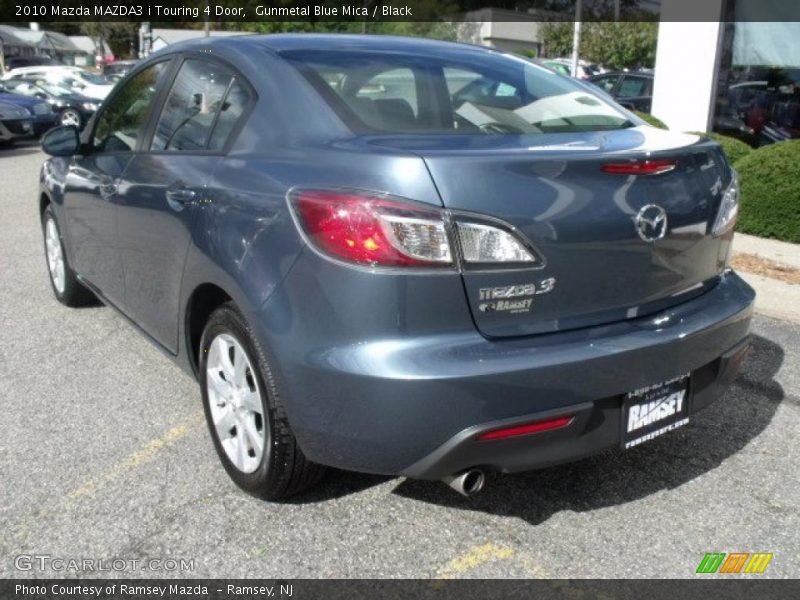 Gunmetal Blue Mica / Black 2010 Mazda MAZDA3 i Touring 4 Door