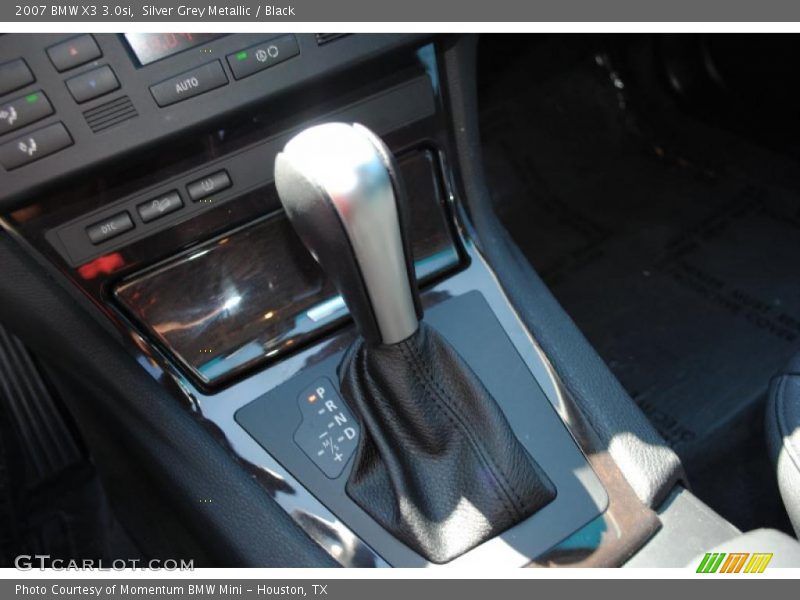 Silver Grey Metallic / Black 2007 BMW X3 3.0si