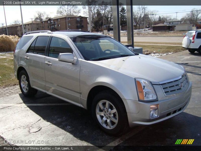 Light Platinum / Ebony/Ebony 2008 Cadillac SRX V6